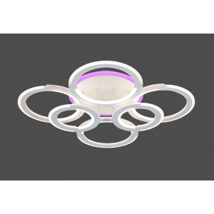 3008/4+2 WT+RGB (1) Люстра MN