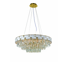 5776P/18A PLATING BRASS+CLEAR (1) Люстра (в 2-х коробках) NW #