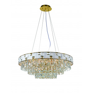 5776P/18A PLATING BRASS+CLEAR (1) Люстра (в 2-х коробках) NW #