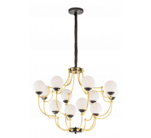 81822/8+4 BLACK+IMITATED GOLD (1) Люстра NW #