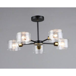 7412/5 BK+COP (1) Люстра RL