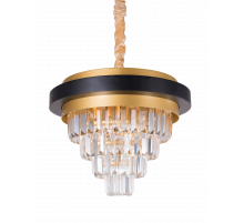 2433A/6A PT BRS+BK+CL (1) Люстра NW #