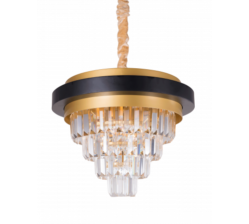 2433A/6A PT BRS+BK+CL (1) Люстра NW #