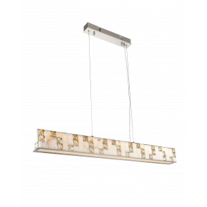 6029R/36W CHROME+CLEAR (1) Люстра NW