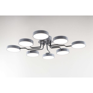 18054STD/8 GY+BK (1) Люстра NW #