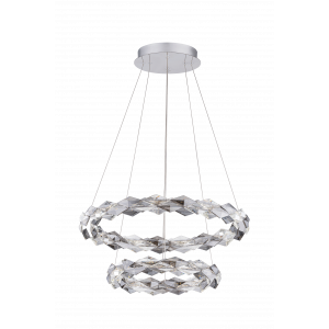 7278-6+4 CHROME+FINISH+CLEAR/SMOKY CRISTALL (1) Люстра NW