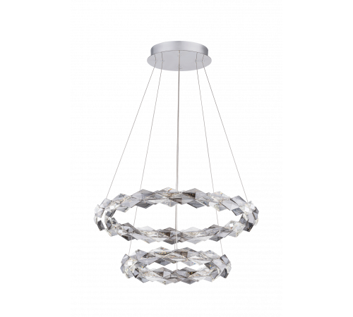 7278-6+4 CHROME+FINISH+CLEAR/SMOKY CRISTALL (1) Люстра NW