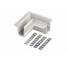 20AZ CS90-W (1/50) Угловой соединитель для встраиваемого шинопровода