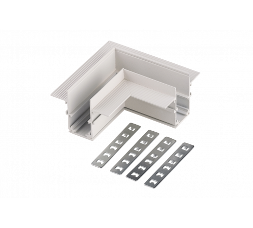 20AZ CS90-W (1/50) Угловой соединитель для встраиваемого шинопровода