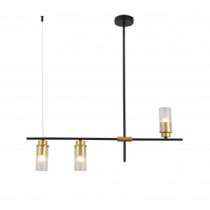 74553/3 GOLD+BLACK (1) Люстра (RL)