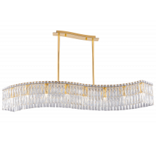 3101E/8A GOLD+CLEAR (1) Люстра NW