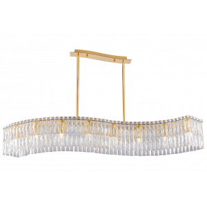 3101E/8A GOLD+CLEAR (1) Люстра NW