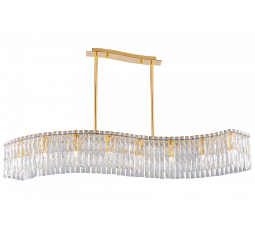 3101E/8A GOLD+CLEAR (1) Люстра NW