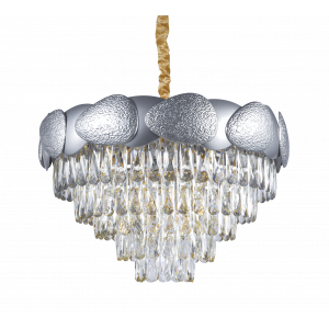 8707W/12A SIL+CL (1) Люстра (NW)