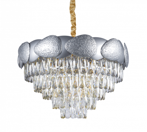 8707W/12A SIL+CL (1) Люстра (NW)