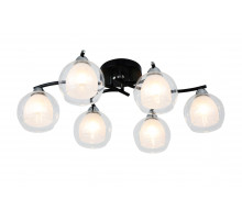 74844/6 BLACK+CHROME (1) Люстра RL