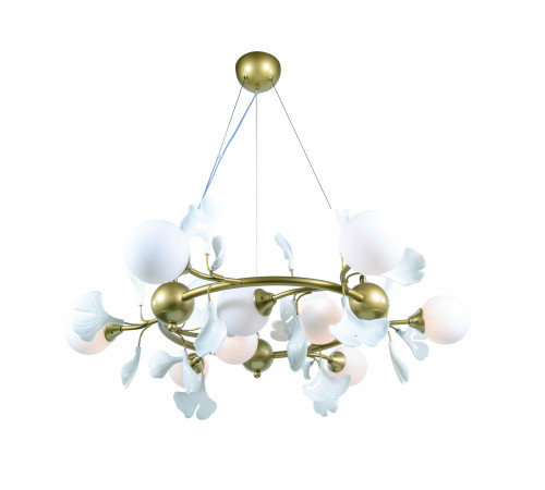 2661A/9 SPRAY PAINT BRASS+WHITE (1) Люстра NW #