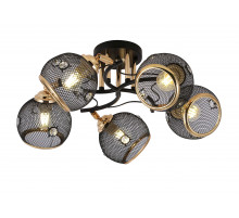 06444/5 BLACK+GOLD (1) Люстра (RL) #