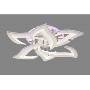 3016/3+3 CR+RGB (1) Люстра MN (RL)