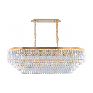 2752P/19A PLATING BRASS+CLEAR (1) Люстра (в 2-х коробках) NW #