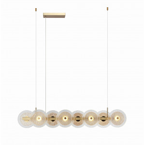 7033MD-1200BS/CL+CE BRASS METAL (1) Люстра (NW) #