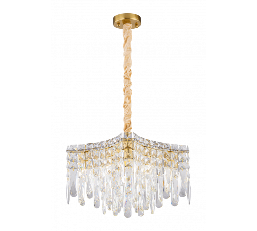 5611P/8A PLATING BRASS+CLEAR (1) Люстра NW
