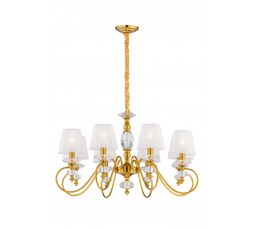 2237P/8 PT BRS (1) Люстра NW