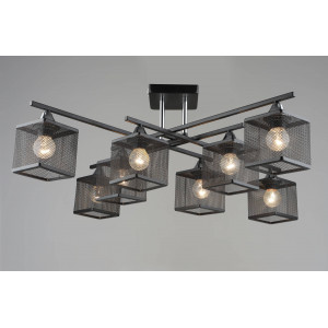 5986/8 BK+CH (1) Люстра (RL)