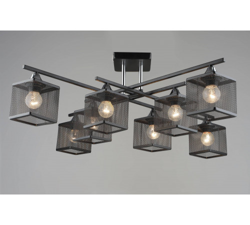 5986/8 BK+CH (1) Люстра (RL)