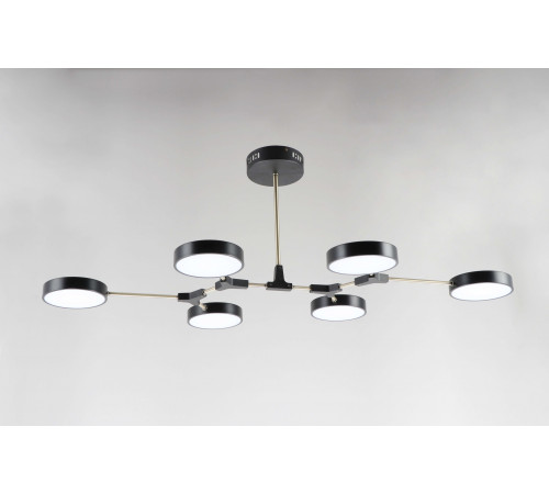 18046STD/6 BK+AB (1) Люстра NW #