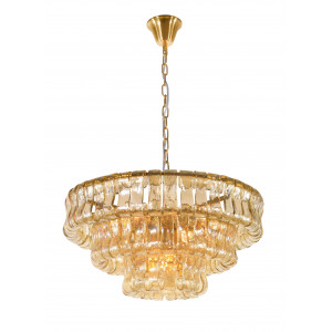 49664/D600 PT BRS (1) Люстра NW