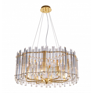 5702E/8A GOLD+CLEAR (1) Люстра NW