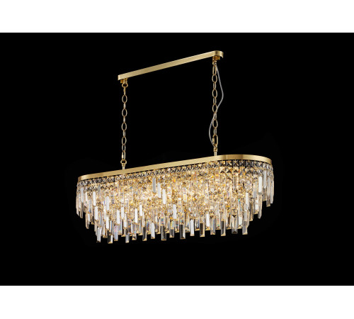 F7-L1000*W300*H300 OVAL H GOLD (1) Люстра (NW) #