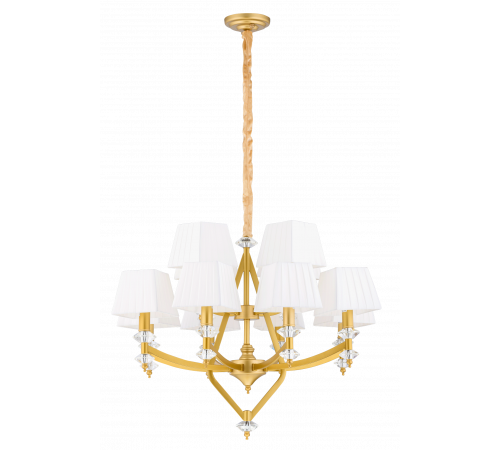 5282A/8+4A BRS CP (1) Люстра NW