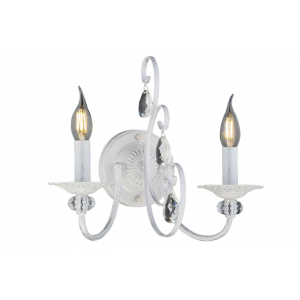 B1017/2W WH+SIL (1/10) Бра NW #