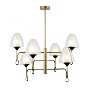 4924MDM/6 BGD+CL (1) Люстра NW #