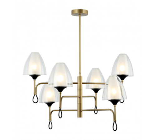 4924MDM/6 BGD+CL (1) Люстра NW #