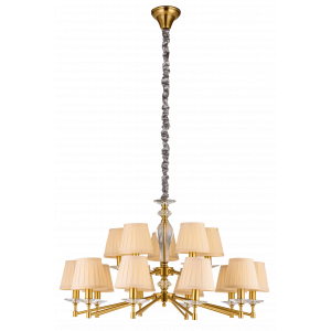 8686/10+5LT BRASS (1) Люстра NW #