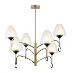 4919MDM/6 FGD+CL (1) Люстра NW #