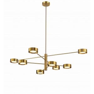 2123-DW-8 BRASS (1) Люстра (NW) #