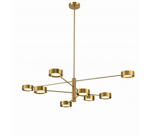 2123-DW-8 BRASS (1) Люстра (NW) #