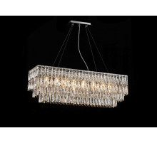 NW075-L1000*W300*H340 RECTANGLE CHROME (1) Люстра (в 2-х коробках) NW #