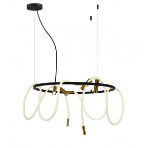 KT880-DW-80 BLACK (1) Люстра NW #