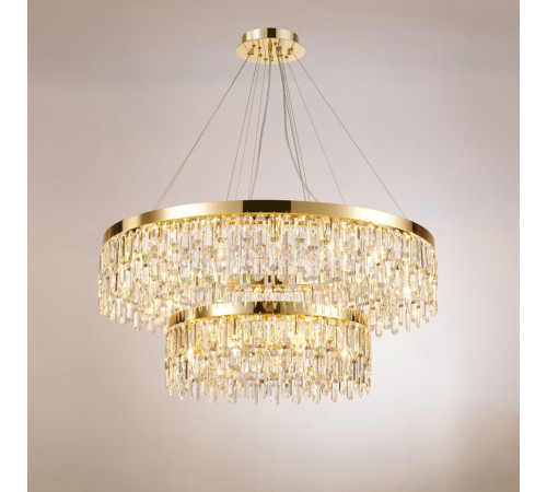 F6-ф1000+600*H360(1500) H GOLD (1) Люстра NW (в 2-х коробках)