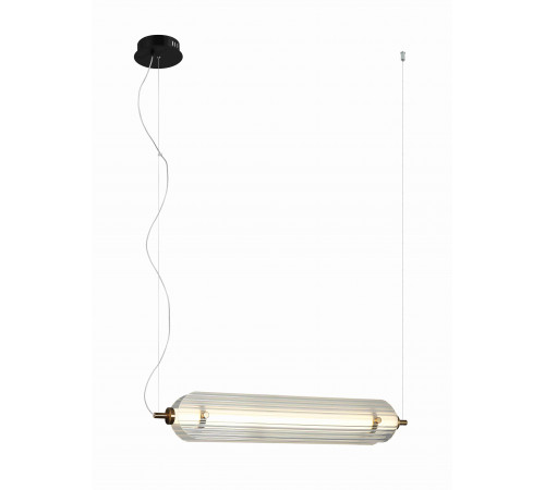 8372MDM-2M W BLACK+CLEAR (1) Люстра NW