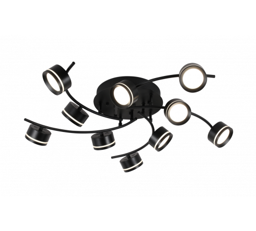 9494/10 BLACK (1) Люстра (RL)