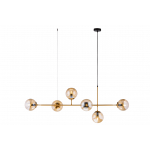 5135MDM/6 BRO+AMB (1) Люстра NW