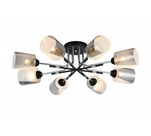 26012/8 CHROME+BLACK (1) Люстра RL