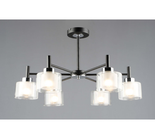 6989/6 BK+CR (1) Люстра RL