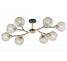 40253MD/8 MBK+AB (1) Люстра (NW)